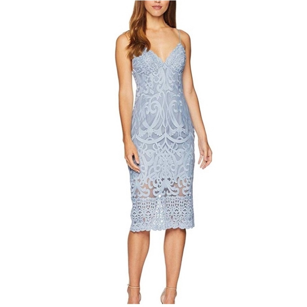 Bardot Gia Lace Sheath Dress Formal Size 4 XS NWT